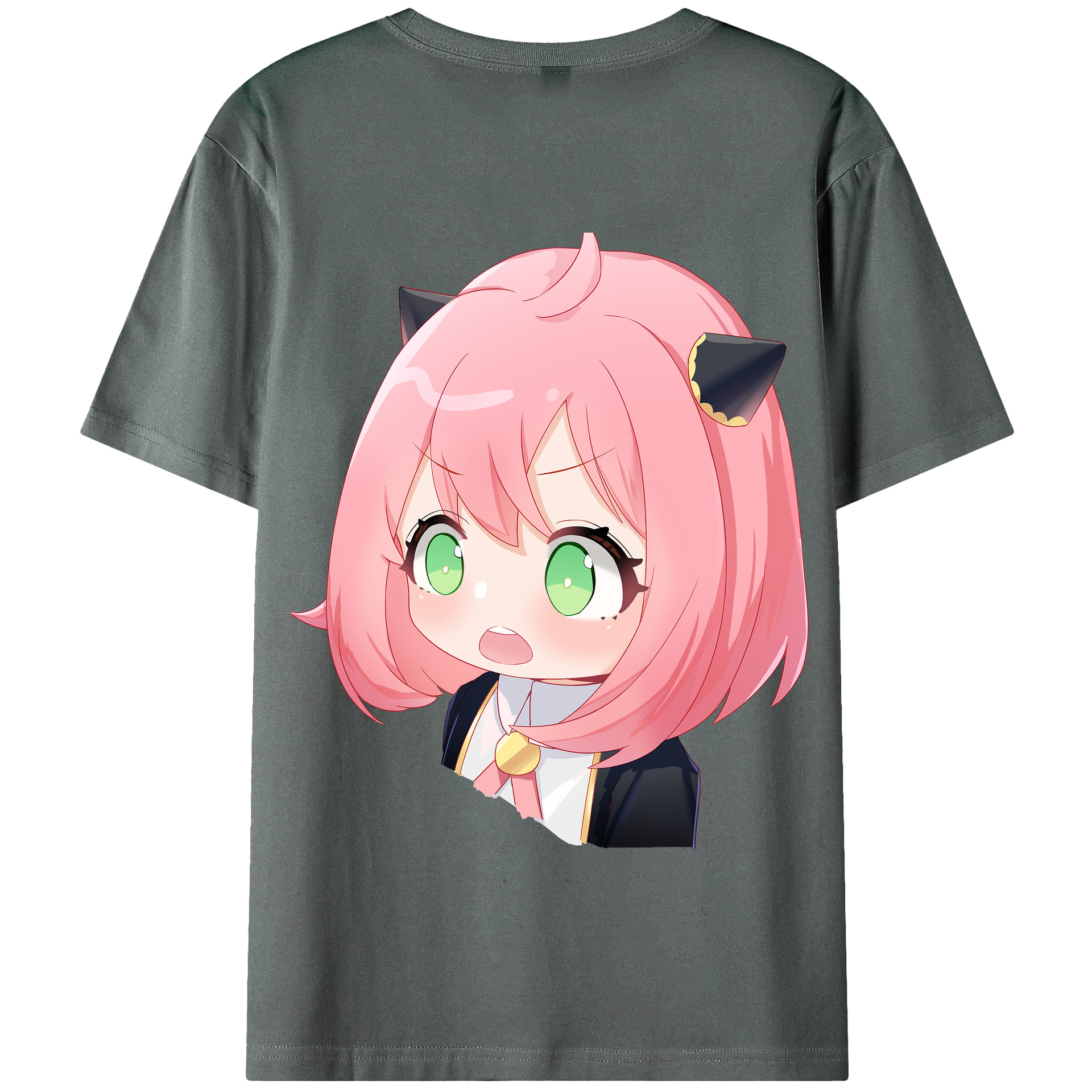 （画像用） SPY×FAMILY间谍家家酒 綿100％半袖Tシャツ（背面プリント）